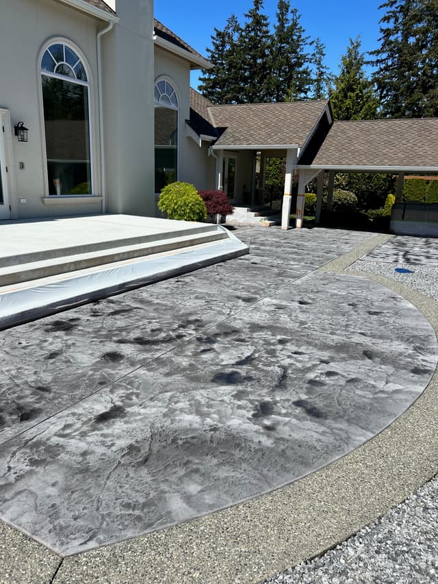 Concrete resurfacing project